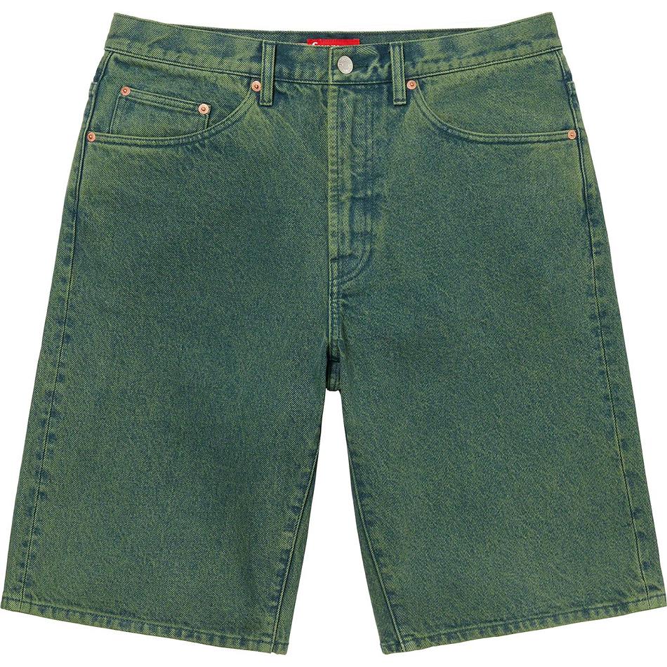 Pantalones Cortos Supreme Baggy Denim Verde | Supreme 271NB